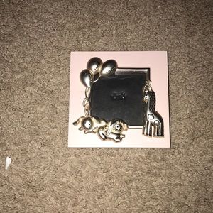 Pink baby girl frame